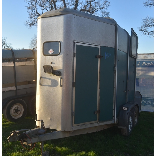 1424 - Ifor Williams double horsebox HB505R trailer