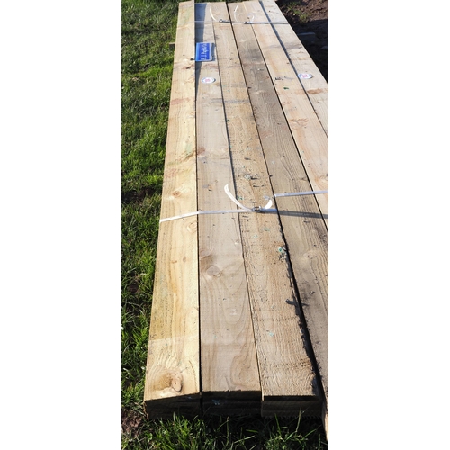 1104 - Sawn timber 16ft x6x1 - 12