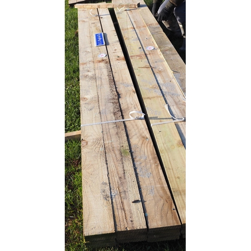 1106 - Sawn timber 16ft x6x1 - 12