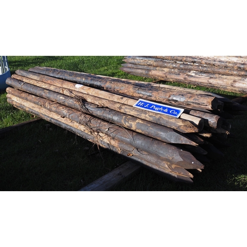 1179 - Hop poles 8ft - 50