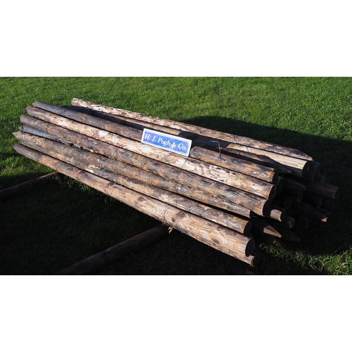 1180 - Hop poles 8ft - 50