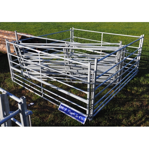 1183 - Galvanised hurdles 6ft - 9