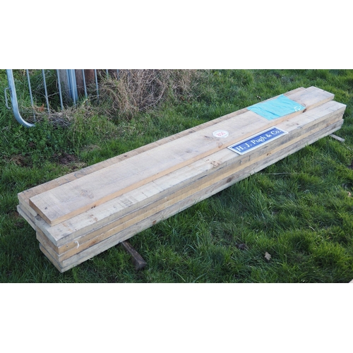 856 - Softwood boards 2.4m x190x40 - 11