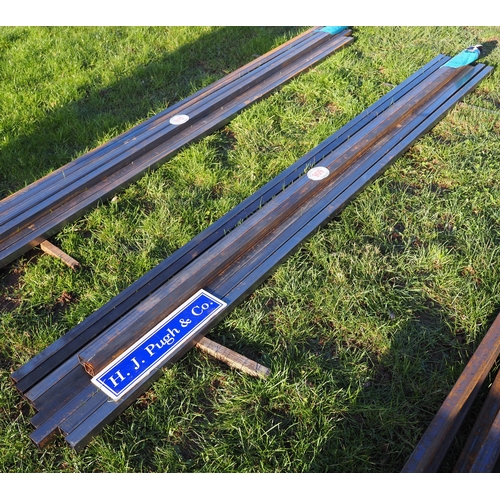 909 - Steel tube 3.0m x40x40 (2mm thick) - 10