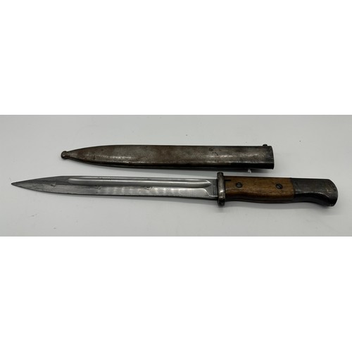 226 - German Mauser bayonet made by G.E.B.R Heller