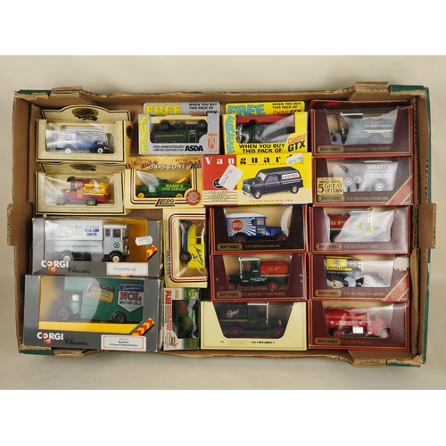 149 - Quantity of boxed model vehicles to include Corgi, Matchbox and Lledo