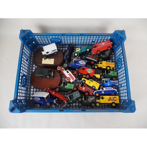 152 - Quantity of model vehicles to include Matchbox, Lledo and Dinky