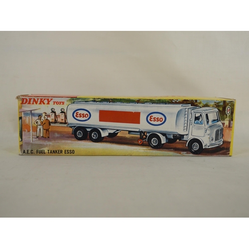 157 - Dinky Esso fuel tanker model, boxed