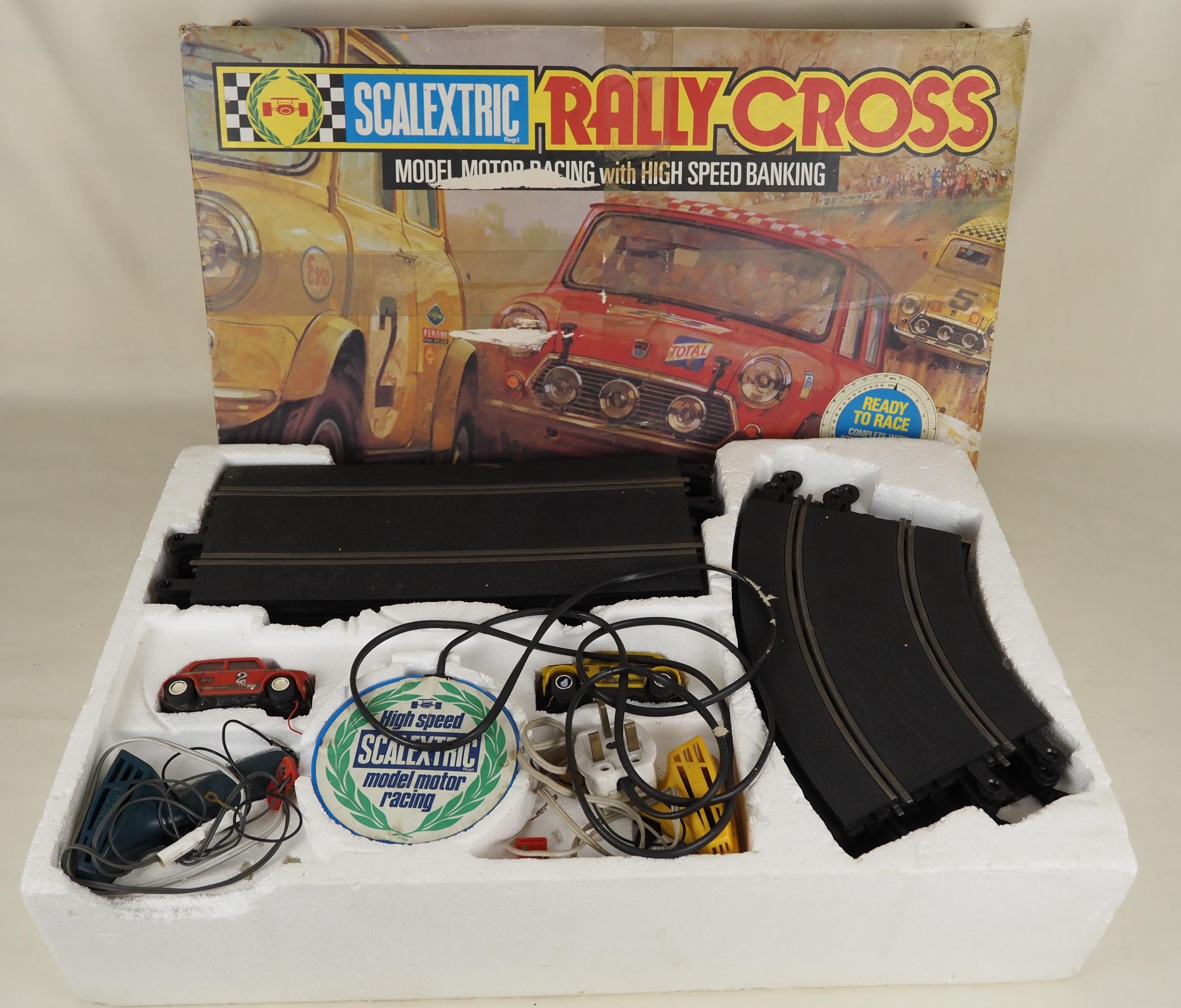 Scalextric sales rally set