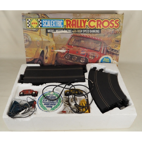 162 - Scalextric Rally Cross set in box