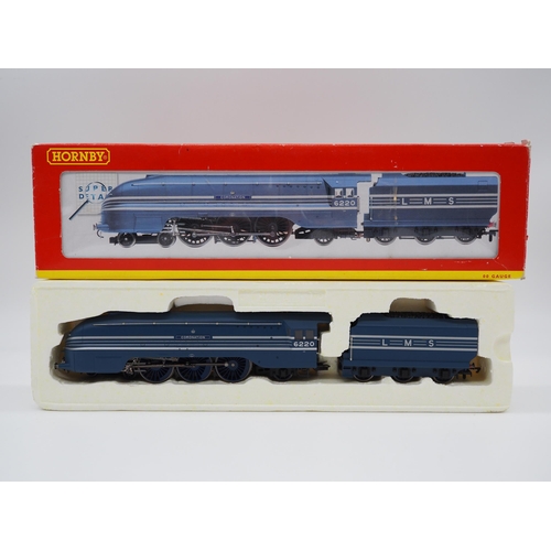 106 - Hornby R2206 LMS 4-6-2 Coronation Class 6220 'Coronation' OO gauge locomotive and tender in box