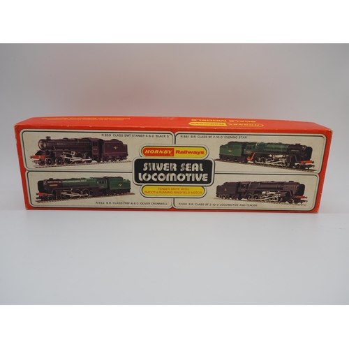 108 - Hornby R.859 BR 4-6-0 'Black Five' Silver Seal OO gauge locomotive and tender in box