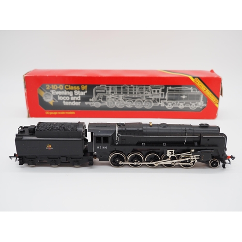 112 - Hornby 2-10-0 Class 9f 'Evening Star' OO gauge locomotive and tender in box