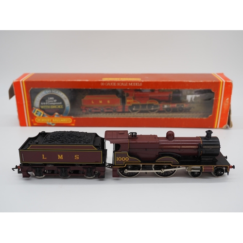 115 - Hornby R.376 Class 4P 4-4-0 Compound OO gauge locomotive and tender in box