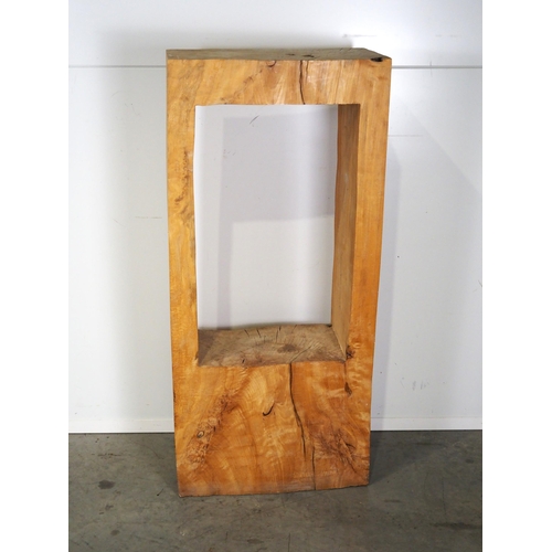 575 - Abstract display feature made from spalted beech H49