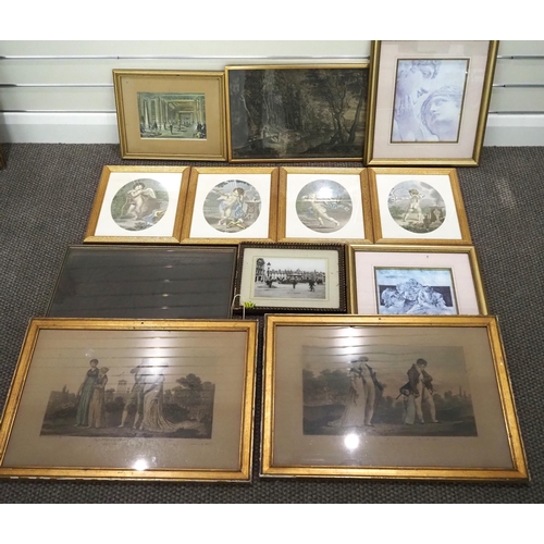 369 - Assorted framed prints