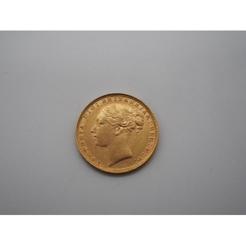 264 - Gold sovereign 1884