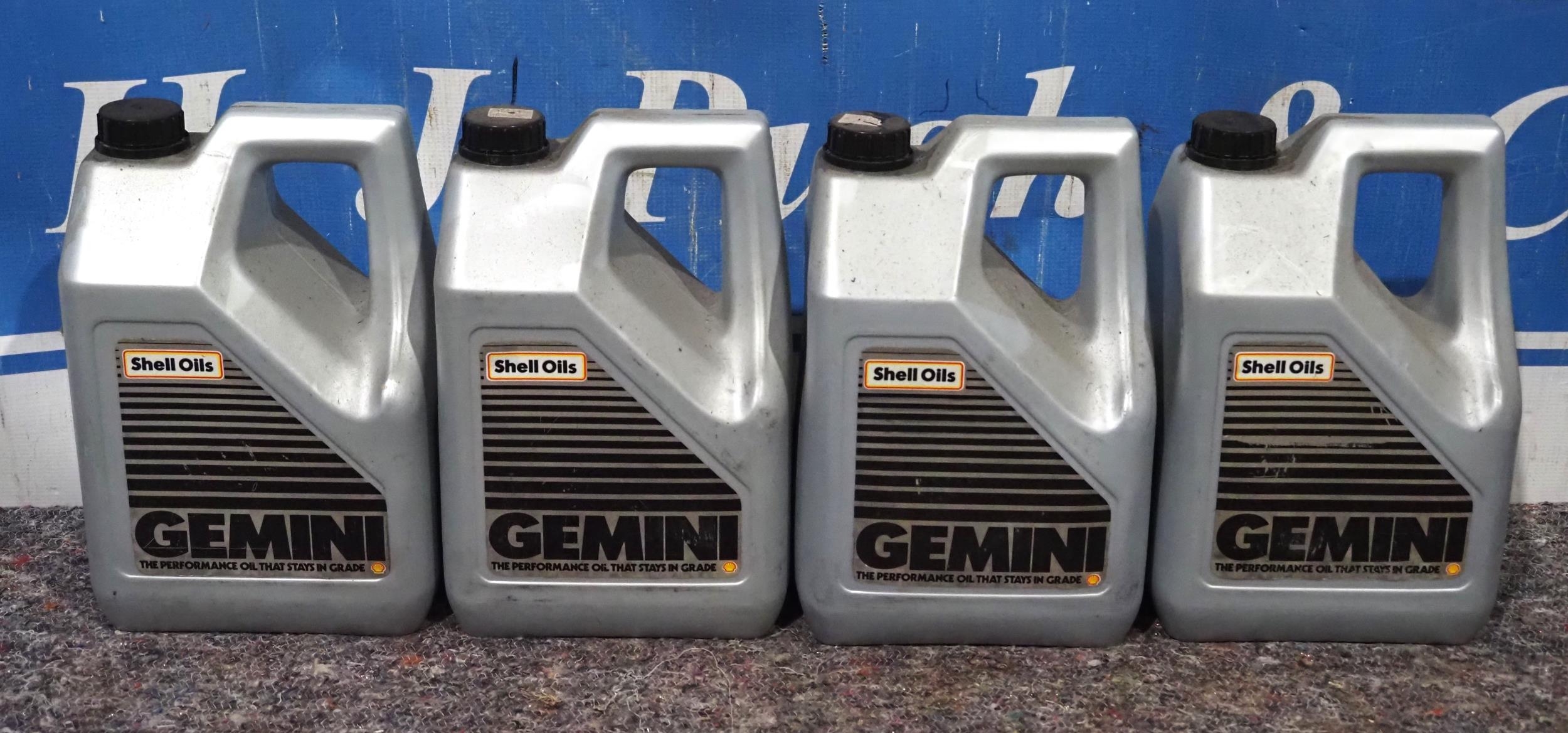 Shell Gemini oils 5ltr 4, NOS