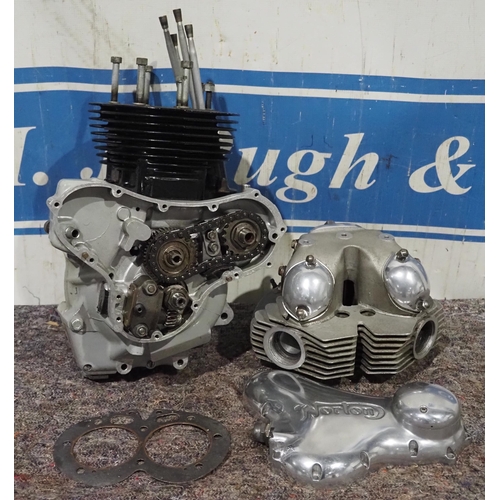 268 - Norton engine parts, no engine number