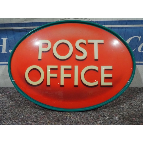 358 - Plastic sign - Post Office