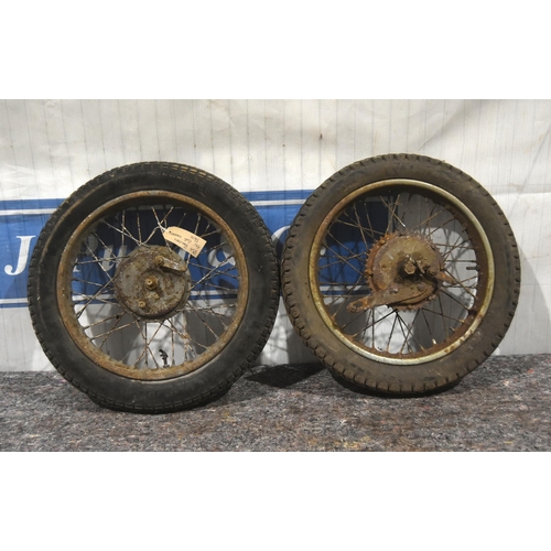 401 - BSA Tri Cub wheels