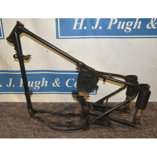 528 - Matchless frame 1955. No. 013676