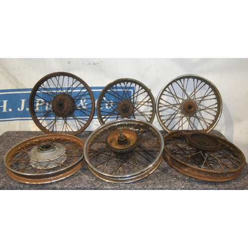 530 - British motorcycle wheels - 6