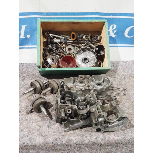 645 - Assorted engine parts to include GT500 and AP50