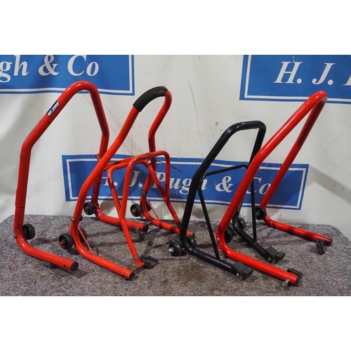 657 - Motorcycle rear wheel stands - 4