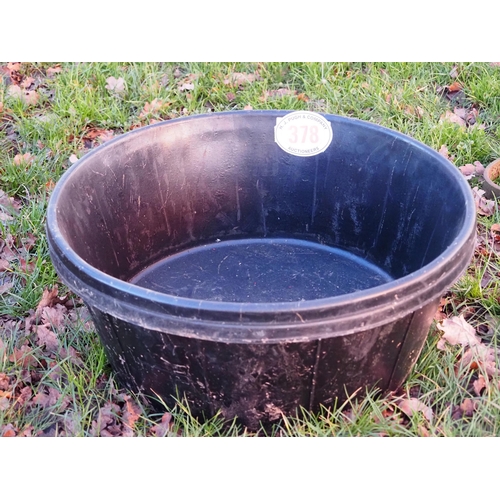 378 - 60L Rubber trugs - 2