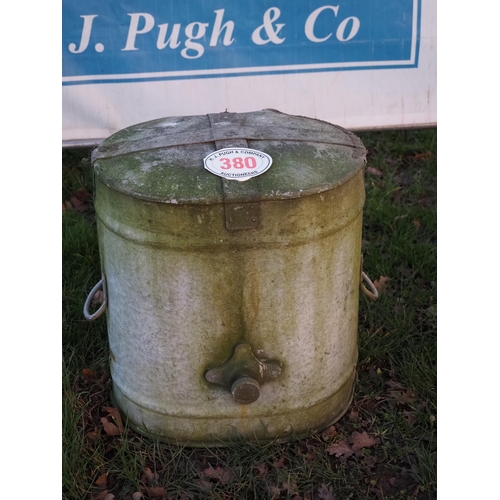 380 - Galvanised bucket