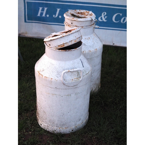 405 - Milk churns A/F