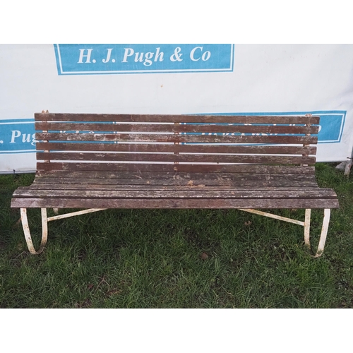 408 - Garden bench 6ft