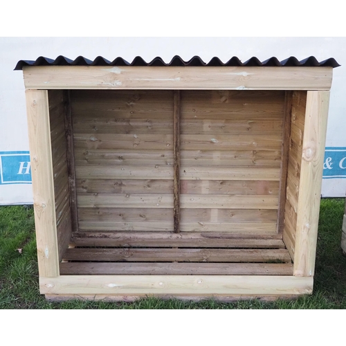 412 - Log store 5 x 3ft