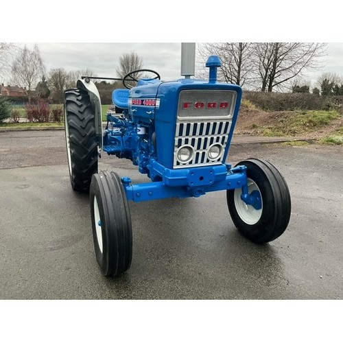 510 - Ford 4000 tractor. 1969. Fully restored. Low hours at 1550 from new. Owned by a builder most of it's... 
