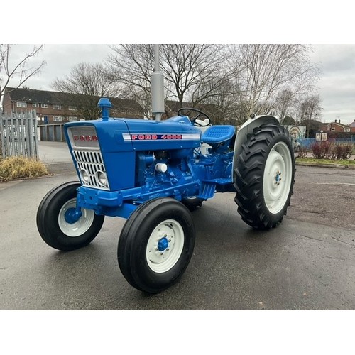 510 - Ford 4000 tractor. 1969. Fully restored. Low hours at 1550 from new. Owned by a builder most of it's... 