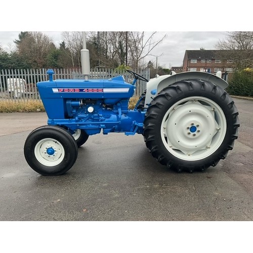 510 - Ford 4000 tractor. 1969. Fully restored. Low hours at 1550 from new. Owned by a builder most of it's... 