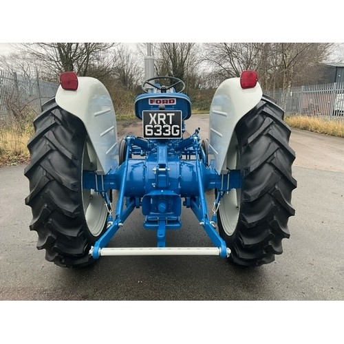 510 - Ford 4000 tractor. 1969. Fully restored. Low hours at 1550 from new. Owned by a builder most of it's... 
