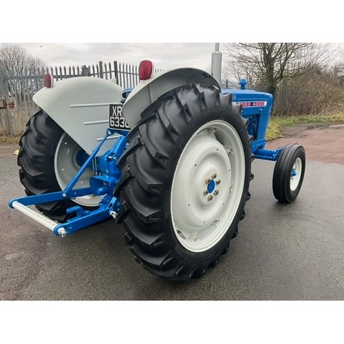 510 - Ford 4000 tractor. 1969. Fully restored. Low hours at 1550 from new. Owned by a builder most of it's... 