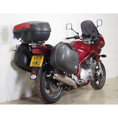 1005 - Yamaha XJ990s Diversion motorcycle. 1999. 892cc. 
Runs and rides. Comes with various history includi... 