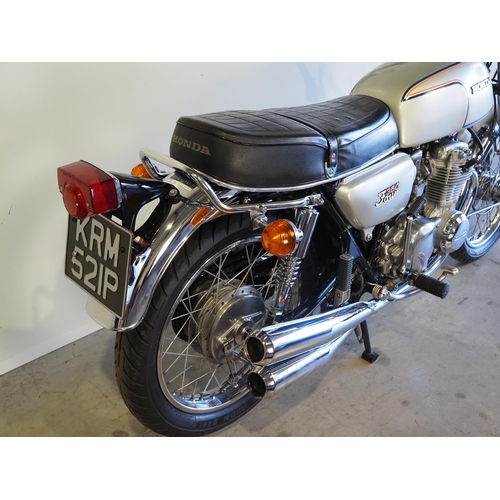 803 - Honda CB 350 Four motorcycle. 1973. 347cc
Frame No. 1048198
Engine No. 1048244
Property of a decease... 