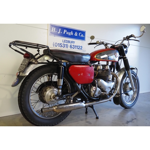804 - Matchless G12 CSR motorcycle. 1961. 650cc
Frame No. A79564
Engine No. X6235
Last running in December... 
