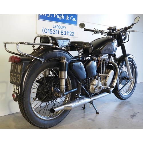 805 - AJS 18S motorcycle. 1952. 498cc
Frame No. 76770
Engine No. 19433
Last ridden in July 2023 so will ne... 
