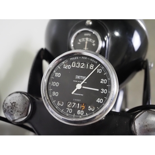 816 - BSA Gold Flash A10 motorcycle. 1952. 646cc.
Frame no. ZA7S 31183
Engine no. ZA10 15450
Running when ... 