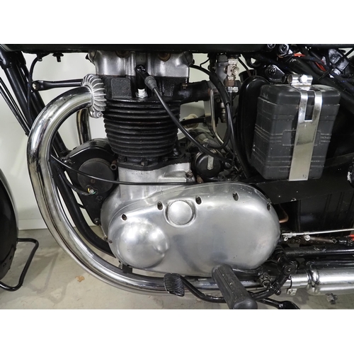 816 - BSA Gold Flash A10 motorcycle. 1952. 646cc.
Frame no. ZA7S 31183
Engine no. ZA10 15450
Running when ... 