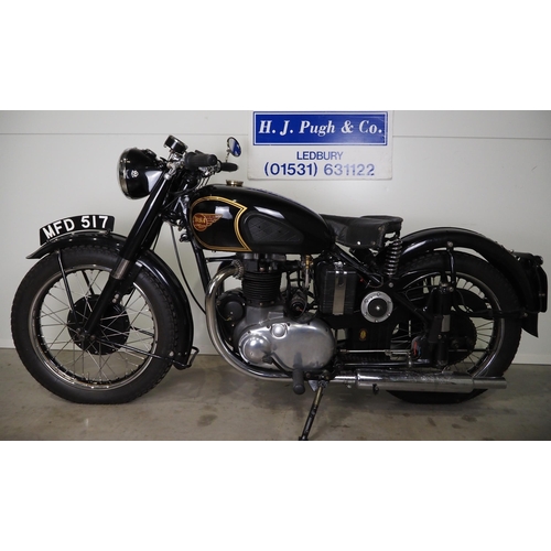 819 - BSA Gold Flash A10 Motorcycle. 1952. 650cc.
Frame no. ZA75/32322
Engine no. ZA10/16574
Running when ... 