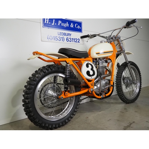 865 - BSA Westlake trials bike. 1972. 500cc. 
Engine No. HD13842B44VS
Runs but requires recommissioning. C... 