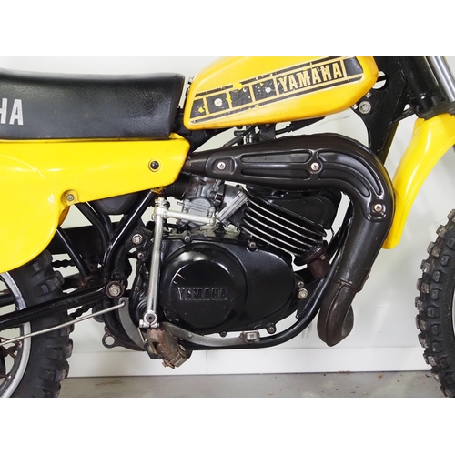 871 - Yamaha YZ 50 motorcycle. 
Frame No- 3R0-003975
Runs and rides, came from a collection in Florida and... 