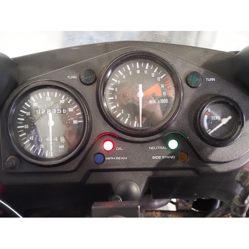 928 - Honda CBR 600 PC25 motorcycle. 1996. 599cc.
Runs but needs recommission as it hasn't been run this y... 
