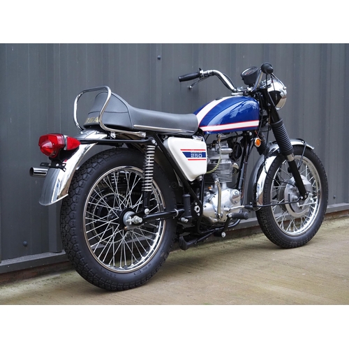 933 - BSA Starfire 250 motorcycle. 1970. 
Engine No. ND02565B25S
Frame No. ND02565B25S
Fitted with B25 eng... 